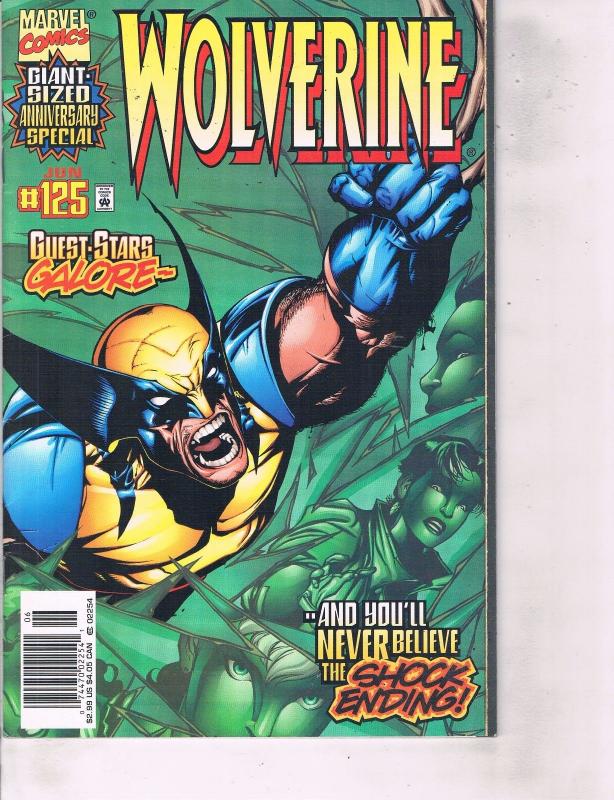 Lot Of 2 Wolverine Marvel Comic #123 125  Iron Man Thor ON14
