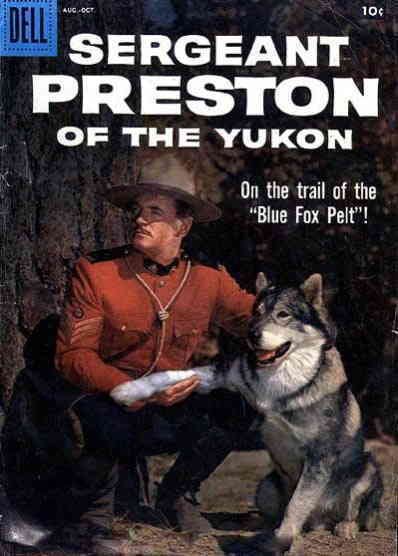 Sgt. Preston of the Yukon #28 VG ; Dell | low grade comic August 1958 Sergeant