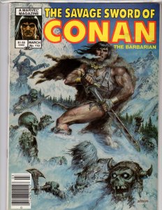 The Savage Sword of Conan #110 (1985) VF Earl Norem cur   [NSC•MG1]