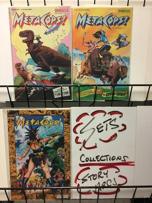 META COPS (1991 MCX) 1-3  complete series!