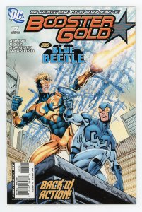 Booster Gold #7 (2008 v2) Dan Jurgens Geoff Johns Blue Beetle NM