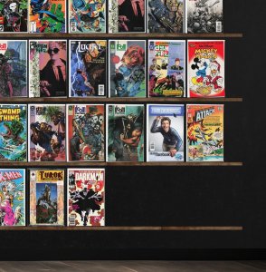 Huge Lot 140+ Comics with Doom Patrol, Batman, Silver Surfer & More!