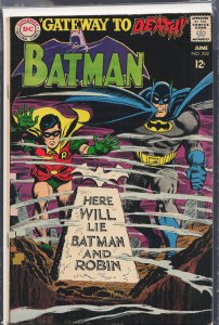 Batman #202 (1968) Batman and Robin