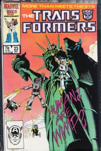 The Transformers #23 (1986) Transformers