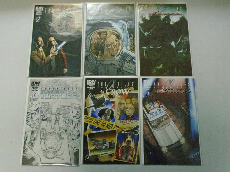 X-Files Conspiracy set 6 different issues 8.0 VF (2014 IDW)