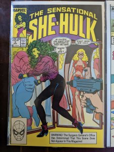 The Sensational She-Hulk #1, #4 and Marvel Age. Hot VF/NM