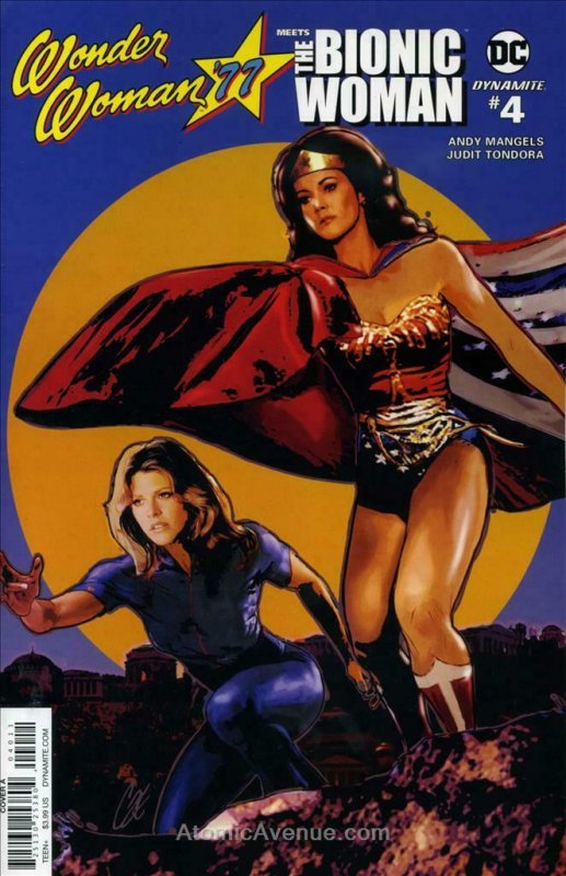 Wonder Woman ’77 Meets the Bionic Woman #4A FN; Dynamite | save on shipping - de