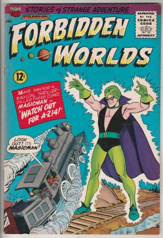 Forbidden Worlds #126 (Mar-65) VF/NM High-Grade Magicman