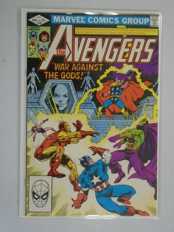 Avengers #220 Direct edition 8.5 VF+ (1982 1st Series)