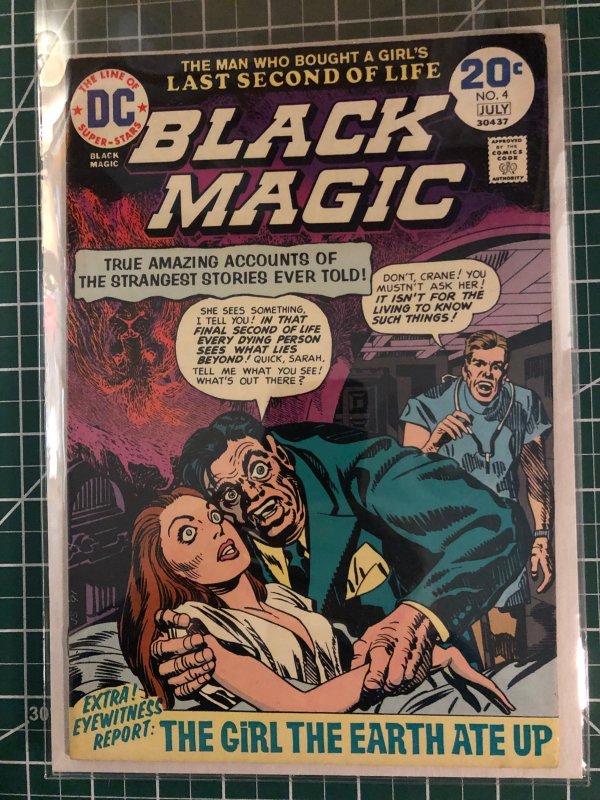 Black Magic #1 (x2), #3 (x2), #4, 5, 8 (1973)  Kirby and Simon artwork.