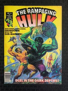 1977 RAMPAGING HULK Magazine #6 FN 6.0 Keith Pollard & Tony DeZuniga