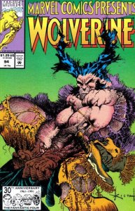 Marvel Comics Presents #94 VF ; Marvel | Wolverine Sam Kieth