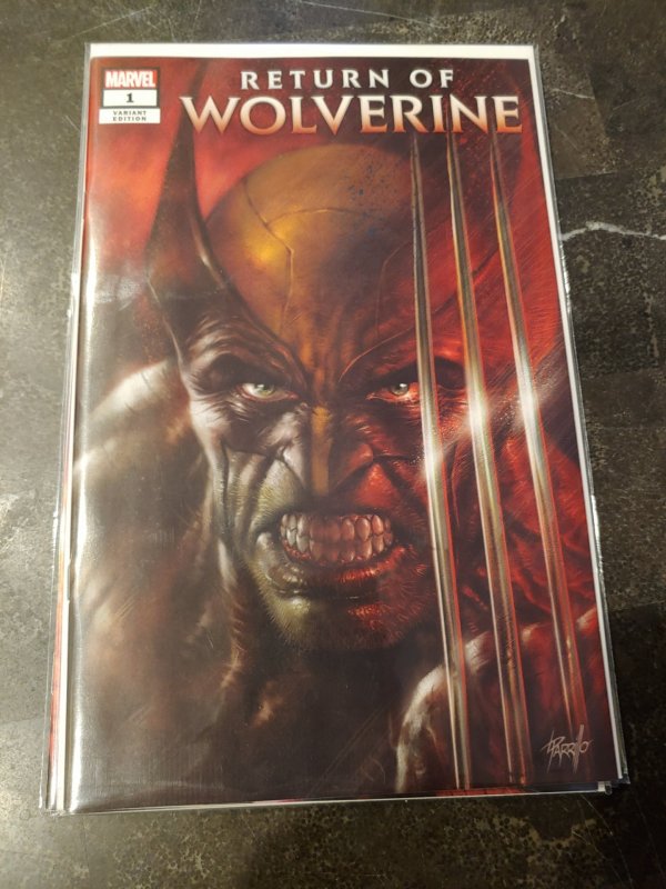 RETURN OF WOLVERINE #1 (OF 5) LUCIO PARRILLO COMICXPOSURE EXCLUSIVE