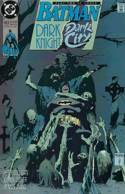 Batman #453 VF; DC | Mike Mignola - we combine shipping