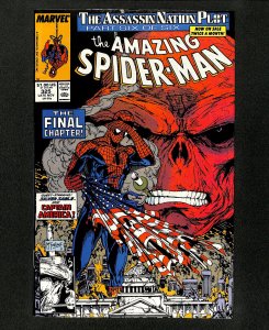 Amazing Spider-Man #325 Red Skull Captain America McFarlane!