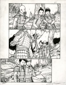 Mulan One Shot page 20 Published art by ALEX SANCHEZ Disney