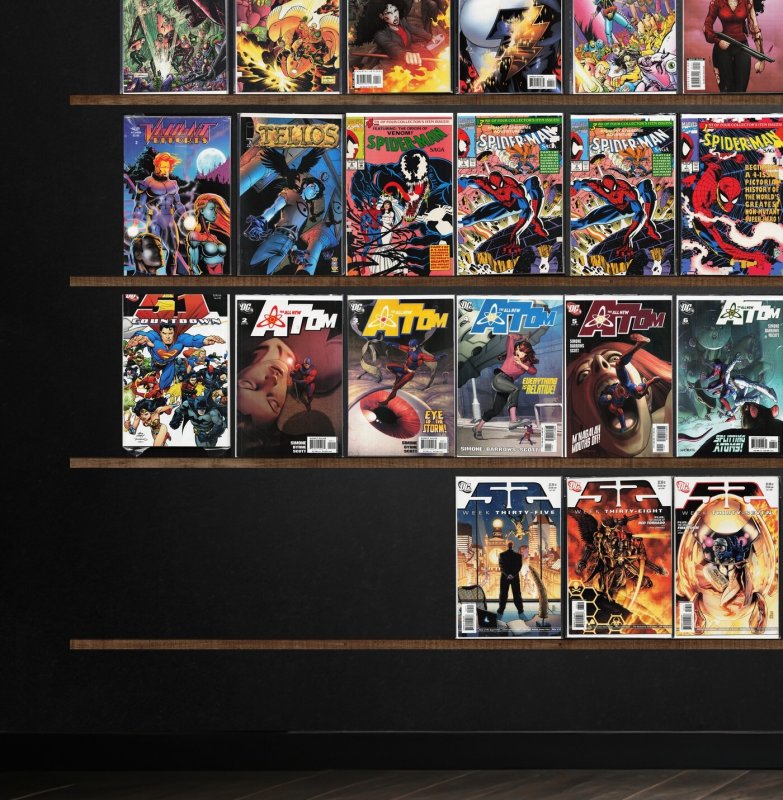 Huge Lot 150+ Comics with Countdown, 52, Warlord, Warriors Of Plasm & More!