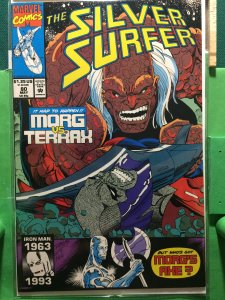Silver Surfer #80 Morg vs Terrax
