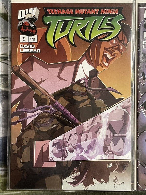 Dream Wave Productions (DW) Teenage Mutant Ninja Turtles! Issue #3 & #4 tmnt