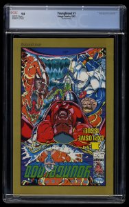 Youngblood #1 CGC NM/M 9.8 White Pages 2nd Print Framed Variant