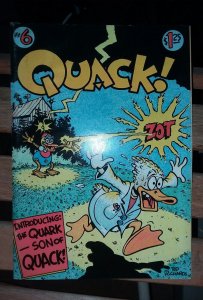 QUACK! #6 (Star Reach 1977) 1st PRINT! Frank Brunner! LAST ISSUE! scarce final