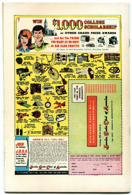 JUNGLE JIM #24 1969-CHARLTON COMICS FN