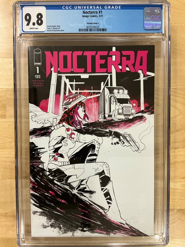 Nocterra #1 Cover H (2021) CGC 9.8