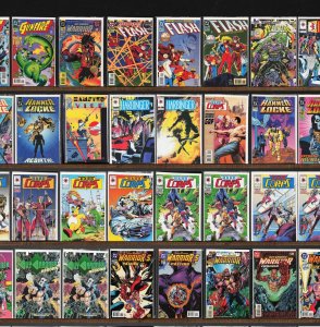 Huge Lot 150+ Comics with The H.A.R.D. Corps, Outsiders, Harbinger & More!