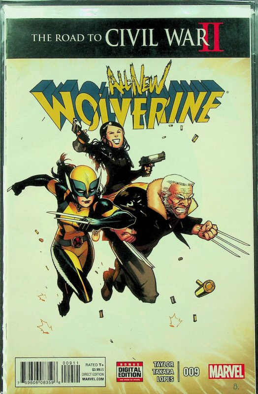 All-New Wolverine #8-12 (May-Sep 2016, Marvel) - 5 comics - Near Mint