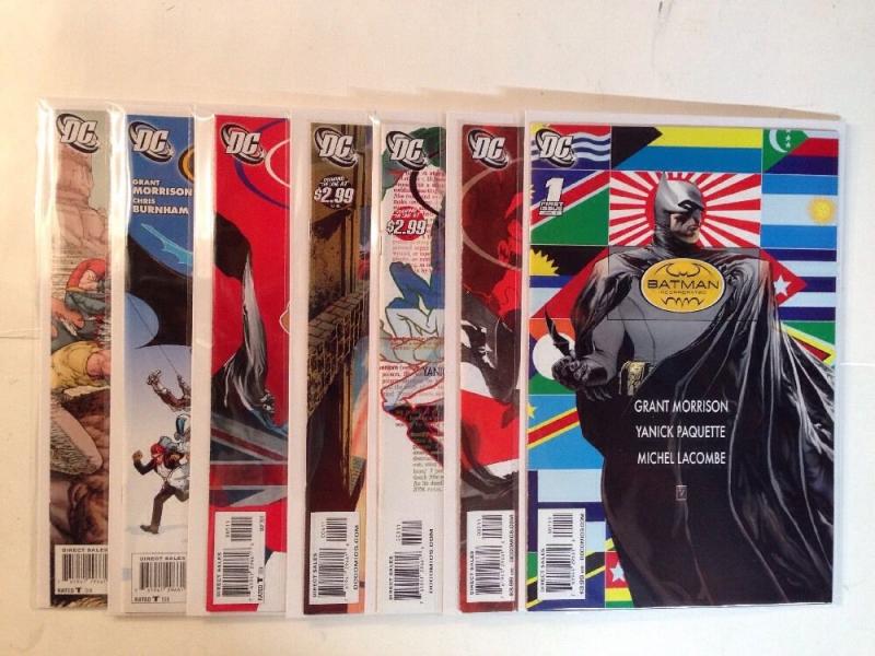 Batman Incorporated 1-7 Near Mint Lot Set Run 2011