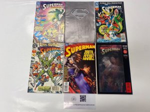 6 DC comic books Superman #74 75 83 95 200 Superman Forever #1 19 LP5