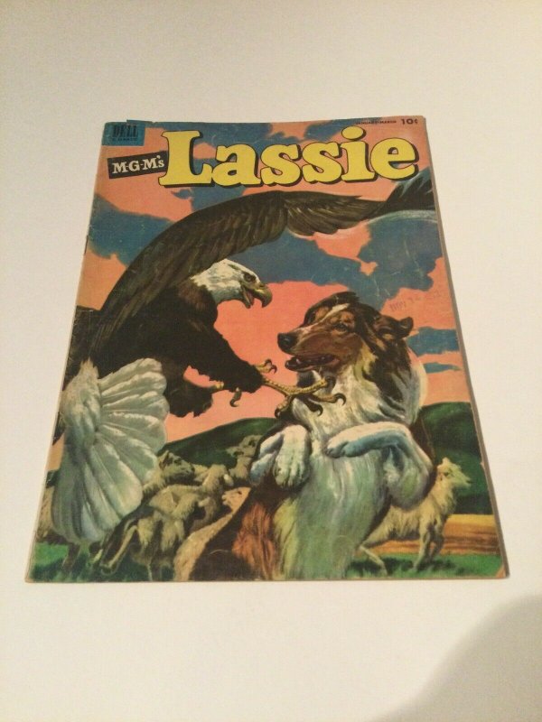 Lassie 10 Vg Very Good 4.0 Dell Comics