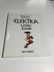 Electra Lives Again Hc Hardcover Oversized Book Is Near Mint Jacket Is Fine