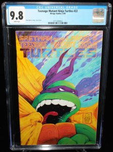 Teenage Mutant Ninja Turtles #22 - Mark Martin - CGC Grade 9.8 - 1989