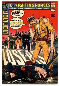 OUR FIGHTING FORCES #131 1971-DC-THE LOSERS-CAPT STORM-JOE KUBERT.