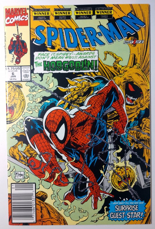 Spider-Man #6 (9.0-NS, 1991) 