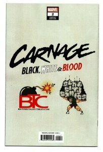 CARNAGE: BLACK, WHITE & BLOOD #02 (2021) KAEL NGU | TRADELESS VIRGIN | LTD 1000