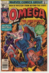 Omega the Unknown #8 (1977)  Nitro !