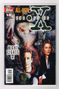 X-Files #18 Night Lights   (1996)  Part 1    Topps