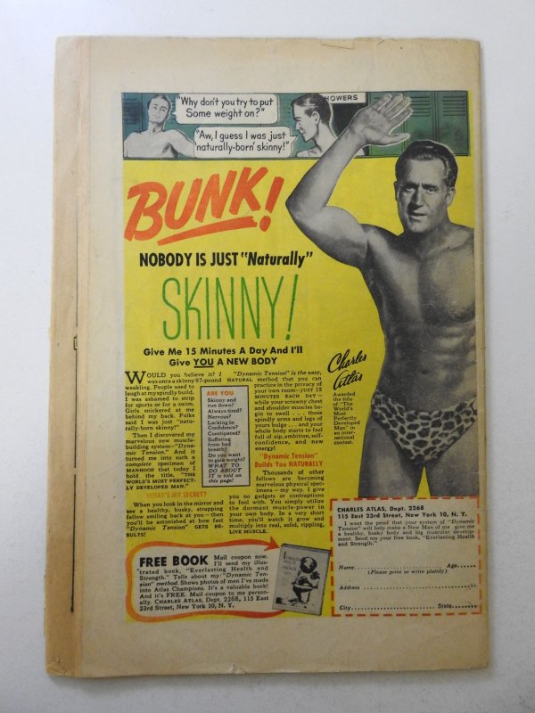 Happy Comics #38 (1950) GD/VG Condition moisture stain, 1/2 in spine split