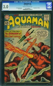 AQUAMAN #1, CGC 3.0 GVG