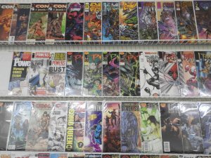 Huge Lot 150+ Comics W/ Pitt, Powers, Red Sonja+ Avg VF- Condition!