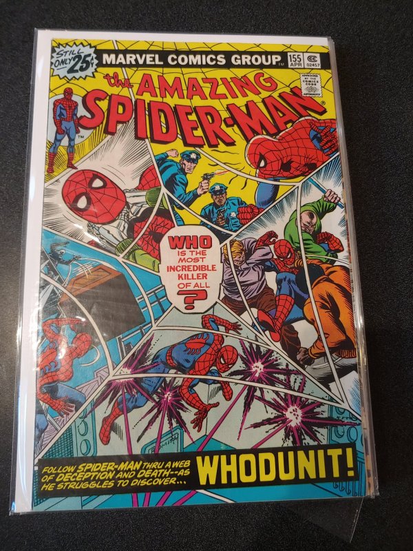 AMAZING SPIDERMAN # 155 SAL BUSCEMA JOHN ROMITA MARVEL