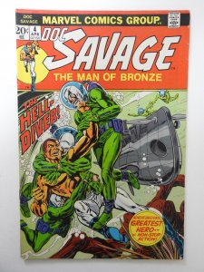 Doc Savage #4 (1973) FN Condition!