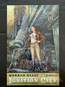 Ignition City #1B  Avatar Comics 2009 Nm-  Paglarani Variant Cover