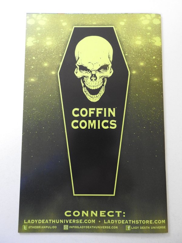 Lady Death Heartbreaker #1 Reaper Edition NM Condition! Signed W/ COA!