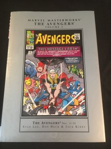 MARVEL MASTERWORKS: THE AVENGERS Vol. 2  Hardcover, First Printing