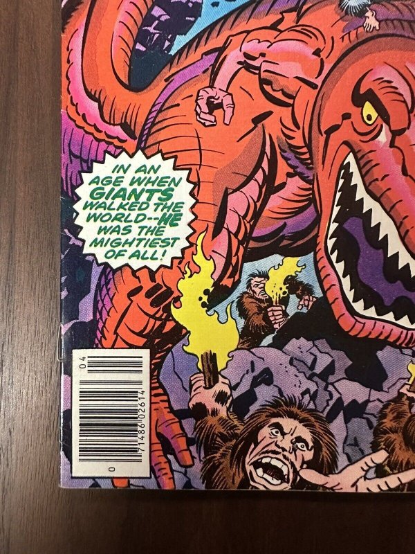 Devil Dinosaur #1 VF- 1st App of DD and Moon Boy. Kirby Cover (Marvel 1978)