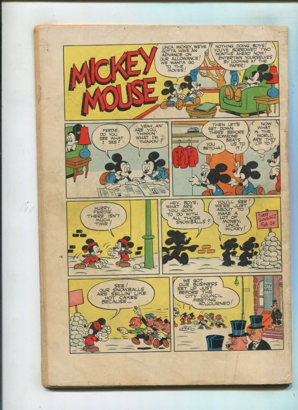 FOUR COLOR #313 (2.5/3.0) MICKEY MOUSE!! 1951