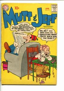 MUTT & JEFF #95 -1957-DC-WACKY COVER-HOWIE-vg